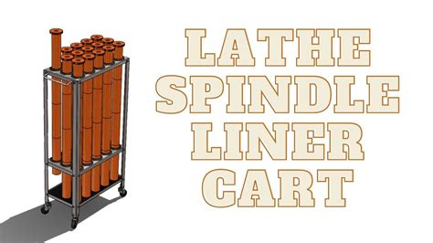 spindle liner storage rack